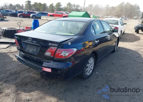 2003 Lexus Es 300 z USA, uszkodzony, nr VIN JTHBF30GX36019855